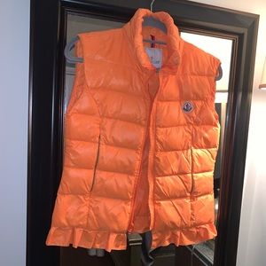 Moncler vest orange
